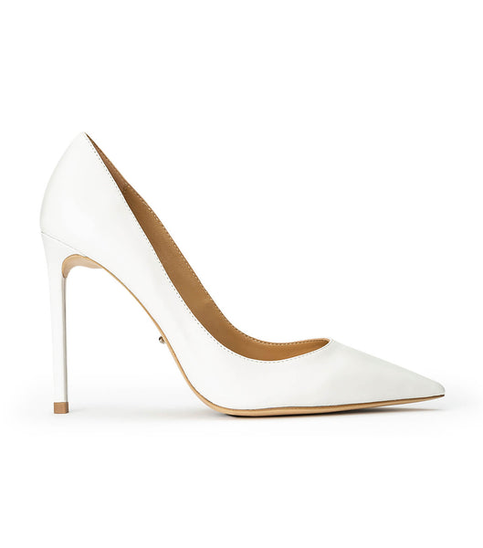 Tony Bianco Anja Milk Capretto 10.5cm Bling klackar Vita | FSEUI93904