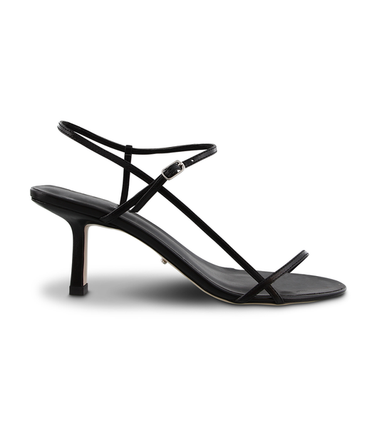 Tony Bianco Caprice Black Kid 7cm Stilettklackar Svarta | FSEUI60277