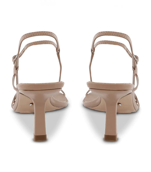 Tony Bianco Caprice Skin Capretto 7cm Strappy Heels Hudfärg | SECVG53602