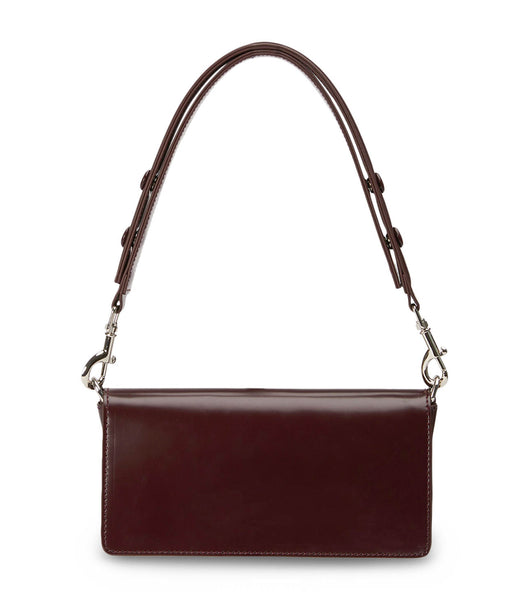 Tony Bianco Clove Vino Hi Shine Shoulder Bag Tillbehör Röda | LSETR59009