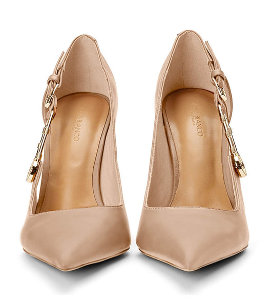 Tony Bianco Glow Skin Capretto 11cm Court Skor Hudfärg | SEQAV75377