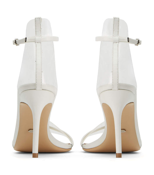 Tony Bianco Houston Milk Capretto 8.5cm Evenemangsklackar Vita | FSEUI27962