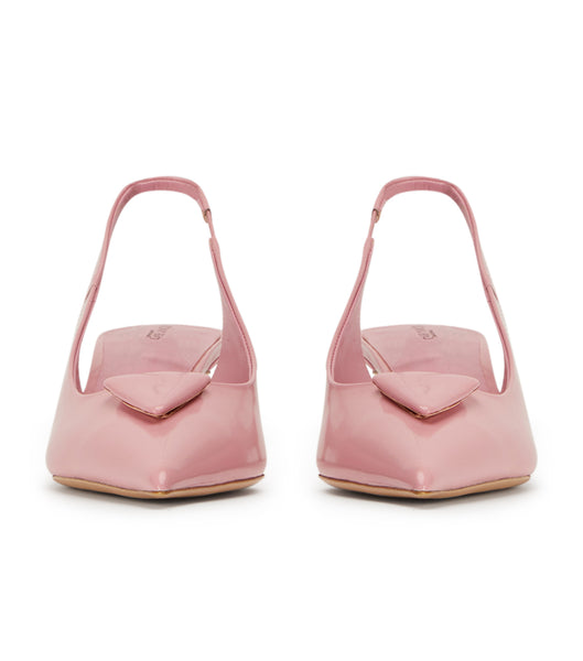 Tony Bianco Kimmy Musk Hi Shine 4.5cm Court Skor Rosa | SECIF91609
