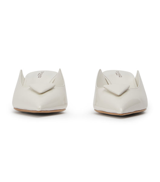 Tony Bianco Kira White Hi Shine 4.5cm Court Skor Vita | SEJKU95281