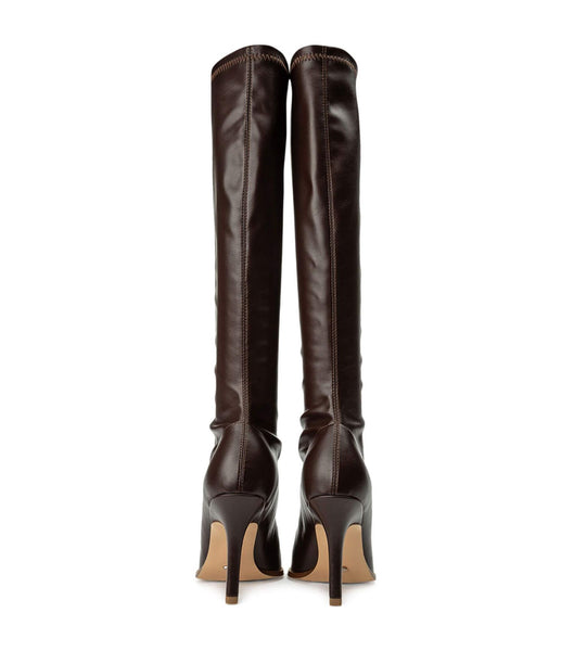 Tony Bianco Knight Choc Venezia 9.5cm Stilettstövlar Choklad | SEJVR94111