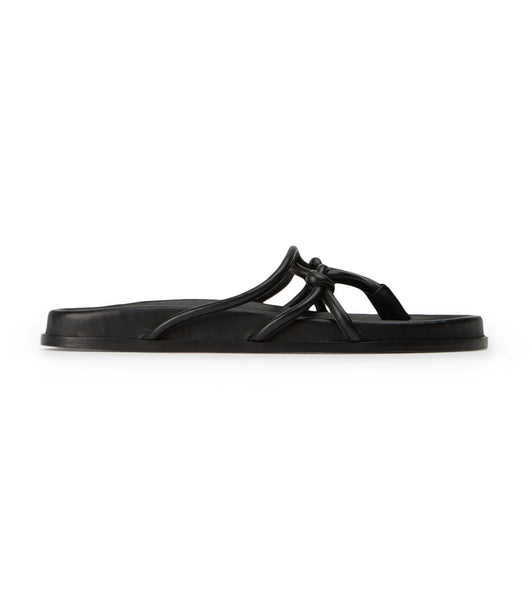 Tony Bianco Luelle Black Nappa Badtofflor Svarta | USETG76321