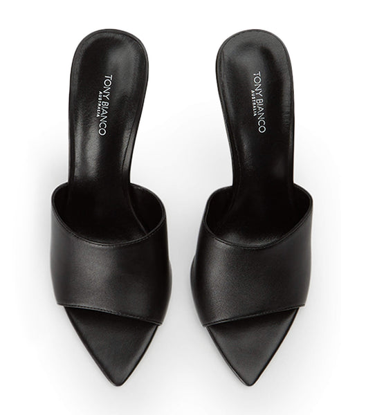 Tony Bianco Maximus Black Nappa 10.5cm Stilettklackar Svarta | DSEVO55147