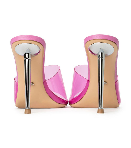 Tony Bianco Mylo Pink Vinylite/Pink 10.5cm Stilettklackar Rosa Rosa | SENZX80017