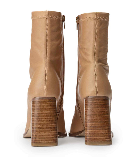 Tony Bianco Rover Caramel Venice 8.5cm Lackstövlar Beige | ASEWC93614