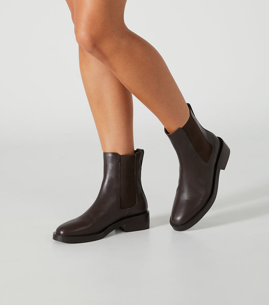 Tony Bianco Tango Choc Como 4cm Ankelboots Choklad | PSEER45432
