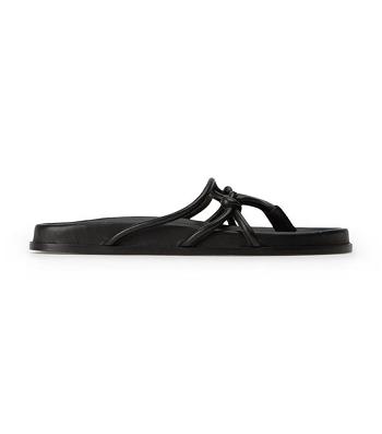 Tony Bianco Luelle Black Nappa Badtofflor Svarta | USETG76321