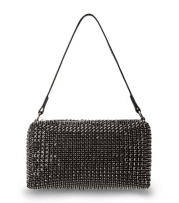 Tony Bianco Moma Black Crystal Mini Handbags Tillbehör Svarta | SEQCS11886
